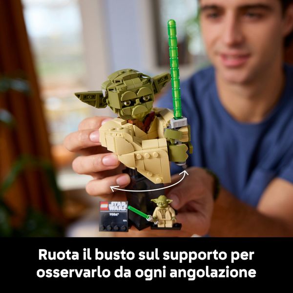 Lego star wars tm busto di yoda™ - 75438 - LEGO STAR WARS, LEGO, Star Wars