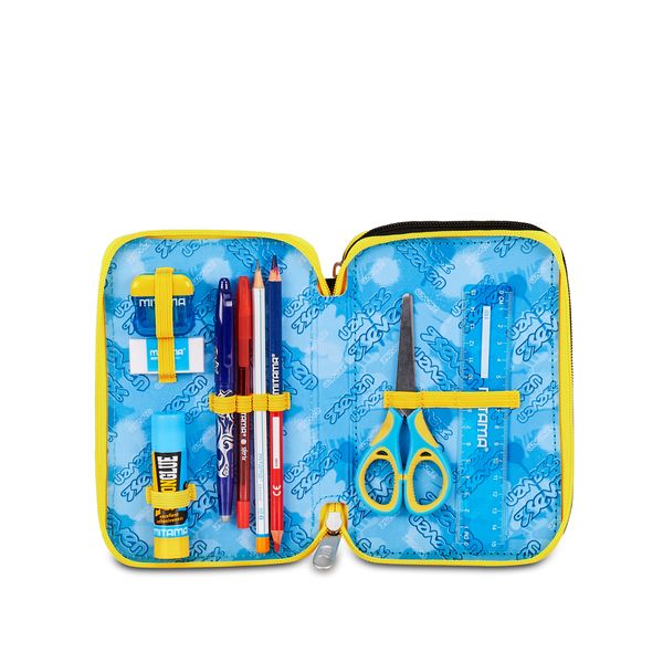 Astuccio seven® 3 zip - golden paint - SEVEN
