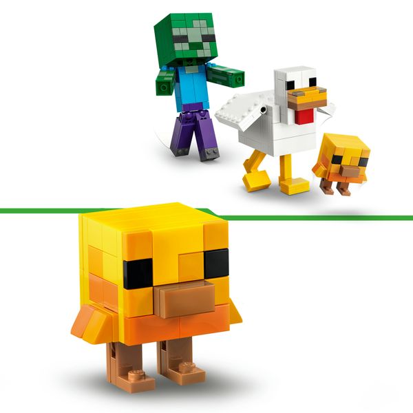 Lego minecraft fantino di polli - 21582 - MINECRAFT, LEGO