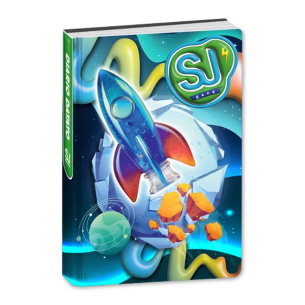 Diario agenda datato 10 mesi assortito  sj gang cartotecnica sj gang boy - SEVEN