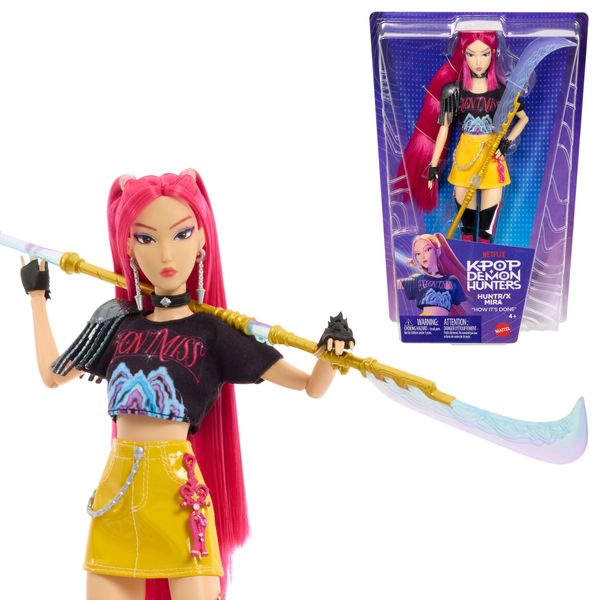 Mattel kpop demon hunters - mira di huntr/x - MATTEL, K-POP DEMON HUNTERS
