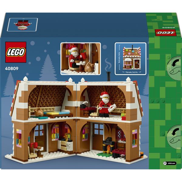 Lego lego iconic casa di pan di zenzero festiva - 40809 - LEGO ICONS