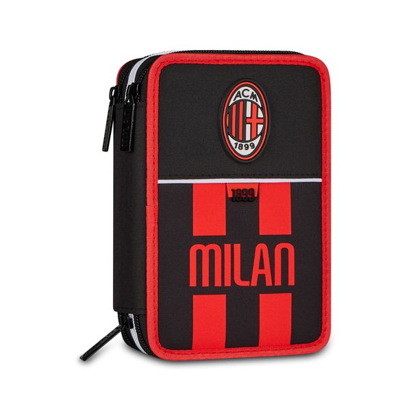 Astuccio 3 zip - milan - SEVEN