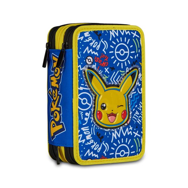 Astuccio 3 zip pokémon  i choose you! - POKEMON, SEVEN