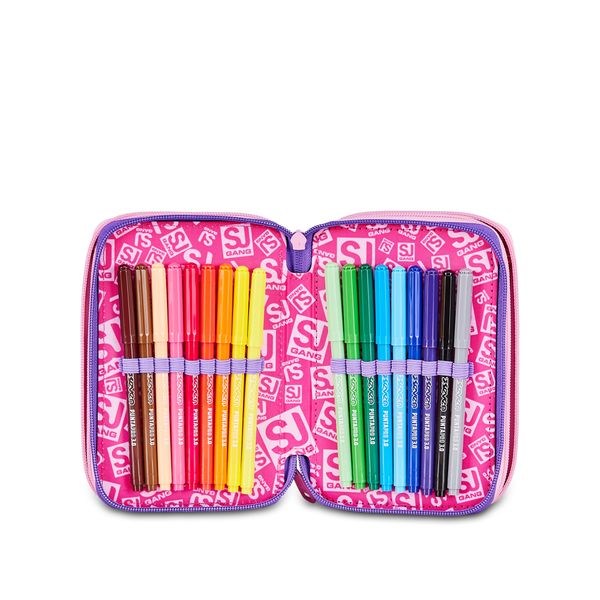 Astuccio 3 zip 3d - glowcat - SEVEN