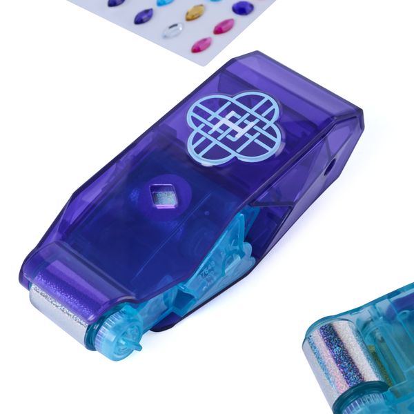 Cool maker, tatuaggi laminati scintillanti kpop demon hunters huntr/x con rullo e 3 lamine, abbina e crea oltre 70 tatuaggi temporanei , 7+ - COOL MAKER