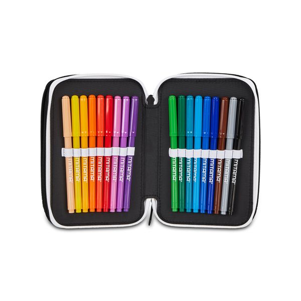 Astuccio 3 zip - juventus - SEVEN