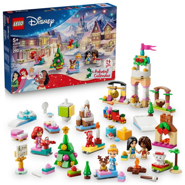 Lego disney princess calendario dell’avvento 2026 - 43298 - DISNEY PRINCESS, LEGO DISNEY PRINCESS, Disney, LEGO