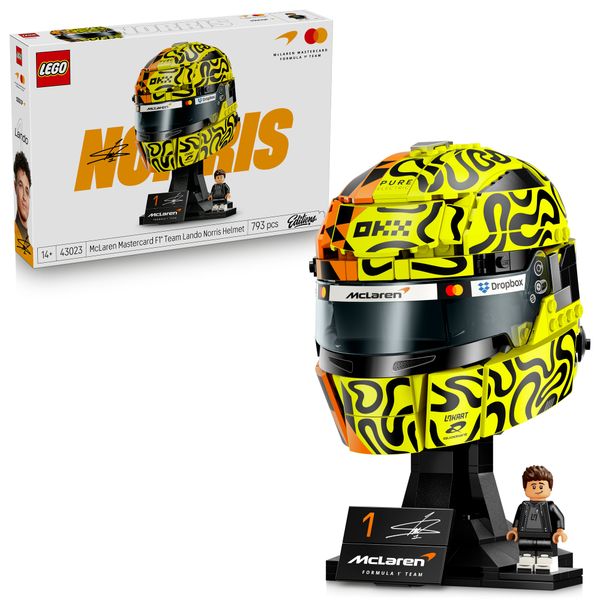 Lego editions formula 1 casco di lando norris mclaren mastercard f1® team - 43023 - LEGO