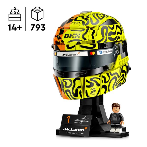 Lego editions formula 1 casco di lando norris mclaren mastercard f1® team - 43023 - LEGO