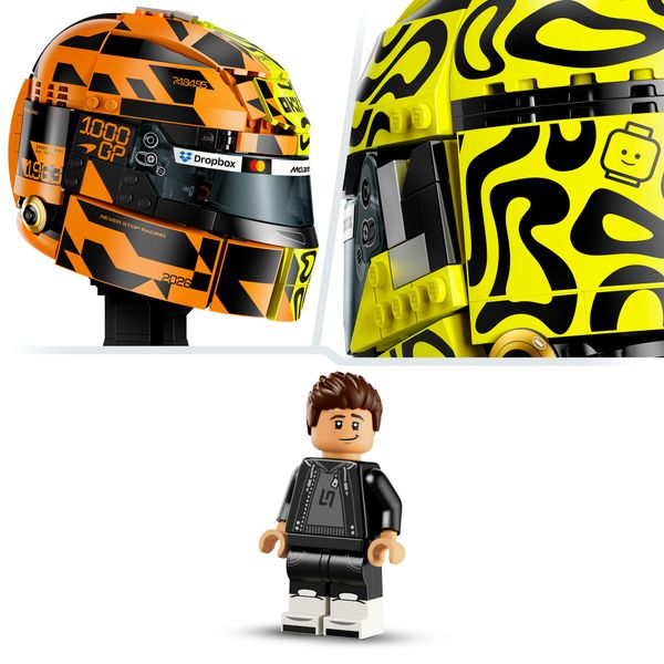 Lego editions formula 1 casco di lando norris mclaren mastercard f1® team - 43023 - LEGO