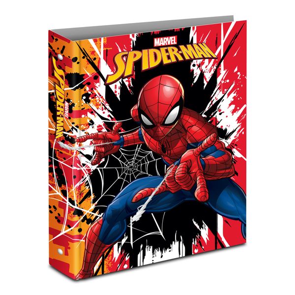 Raccoglitore  anelli a4 maxi spiderman - SEVEN, Spiderman
