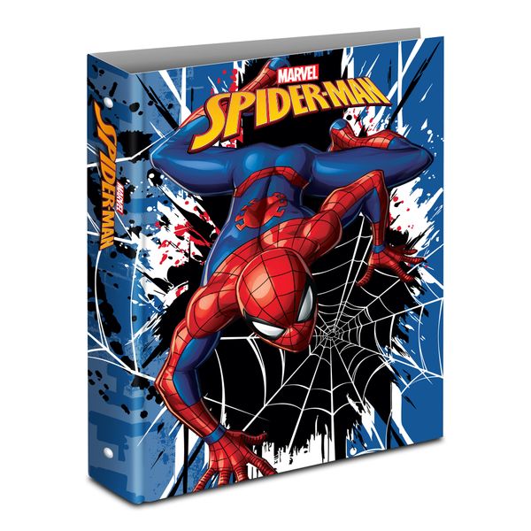 Raccoglitore  anelli a4 maxi spiderman - SEVEN, Spiderman