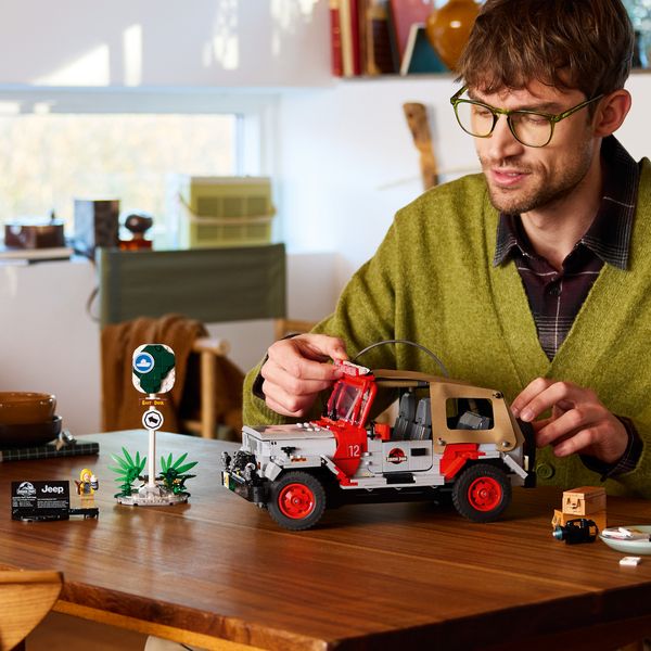 Lego jurassic world jurassic park jeep® wrangler - 77984 - Jurassic World, LEGO