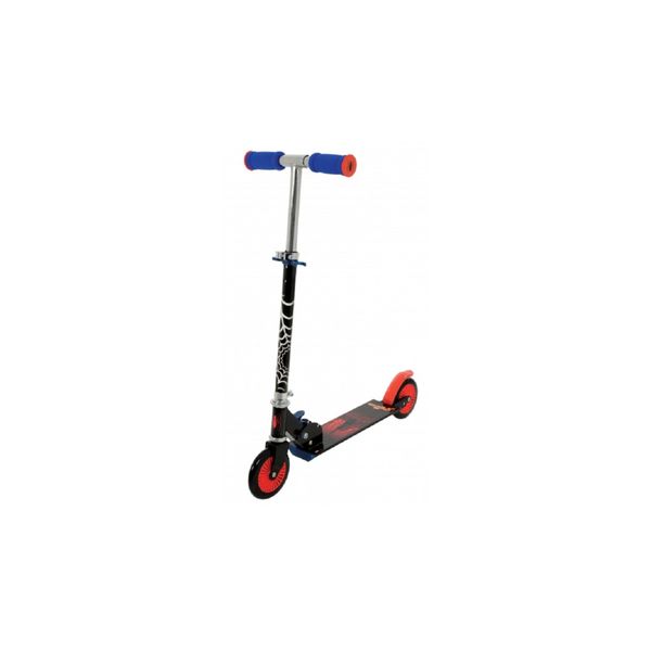 Monopattino spiderman 2 ruote pieghevole – manubrio regolabile, struttura in metallo - Spiderman