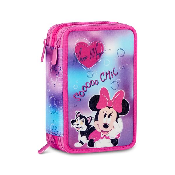 Astuccio 3 zip minnie chic touch - SEVEN, Minnie