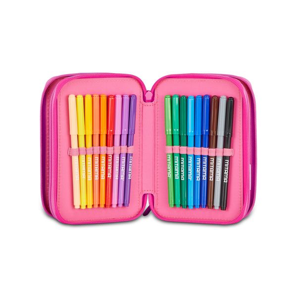Astuccio 3 zip minnie chic touch - SEVEN, Minnie