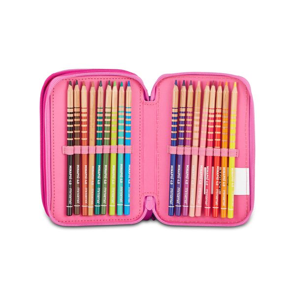 Astuccio 3 zip minnie chic touch - SEVEN, Minnie
