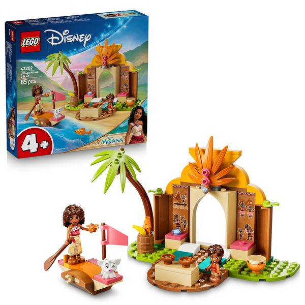 Lego disney princess casa del villaggio e barca - 43282 - LEGO DISNEY PRINCESS, Disney, LEGO