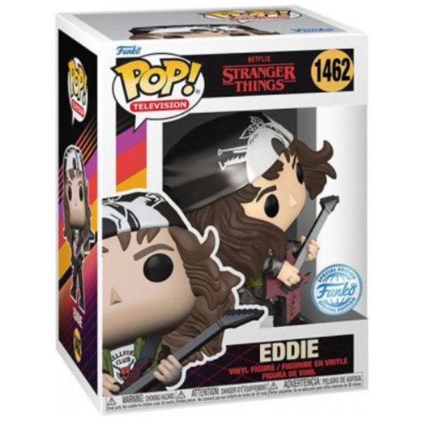 Funko pop stranger things hunter eddie w/guitar 1462 - FUNKO POP!