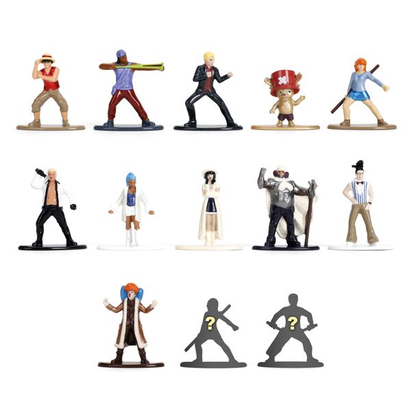 One piece nanofigs blind pack 13 assortiti – mini figure collezionabili - ONE PIECE