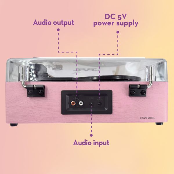 Barbie vinyl player - LISCIANI