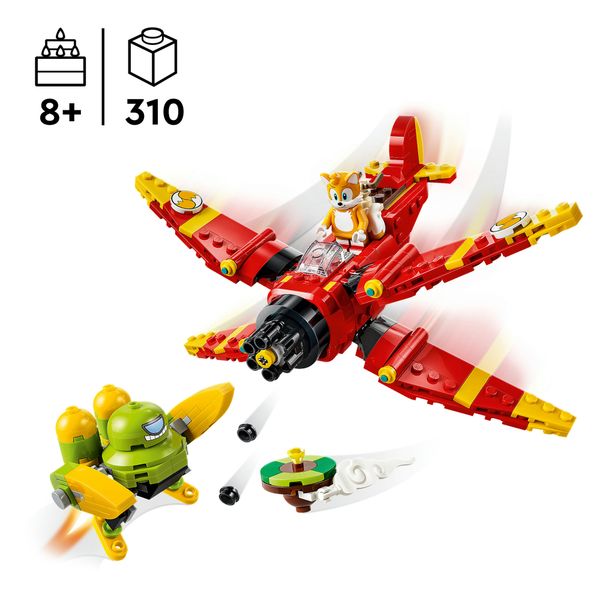 Lego sonic tornado-1 di tails - 77119 - Sonic, LEGO