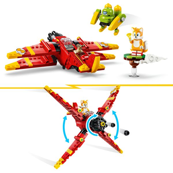 Lego sonic tornado-1 di tails - 77119 - Sonic, LEGO
