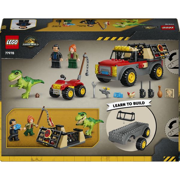 Lego jurassic world camion da trasporto per il giovane t. rex - 77978 - Jurassic World, LEGO