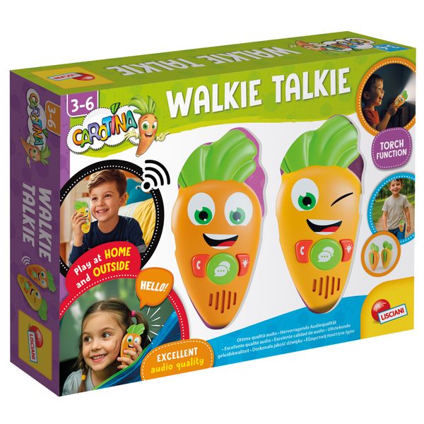 Carotina walkie talkie - LISCIANI