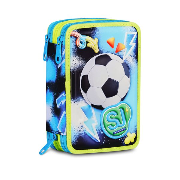 Astuccio 3 zip 3d - glowgame - SEVEN