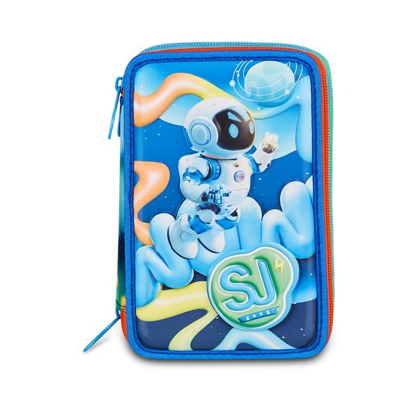 Astuccio 3 zip 3d - space ride - SEVEN