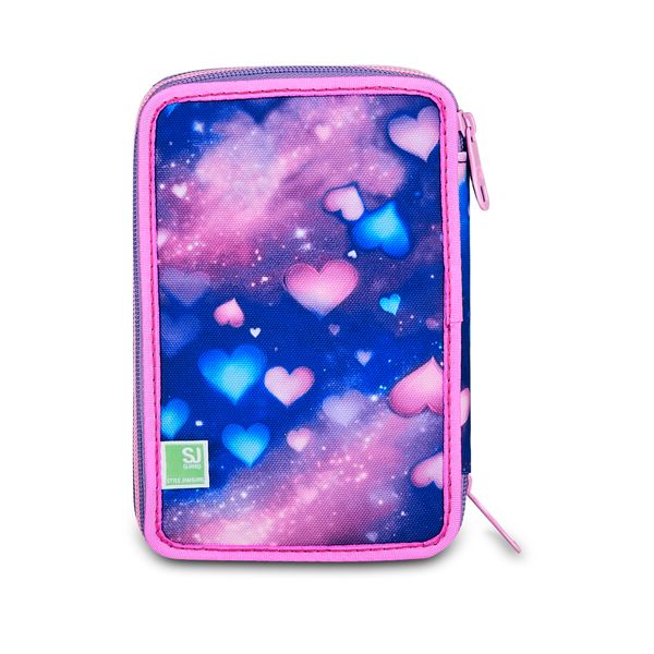 Astuccio 3 zip 3d - pixie unicorn - SEVEN