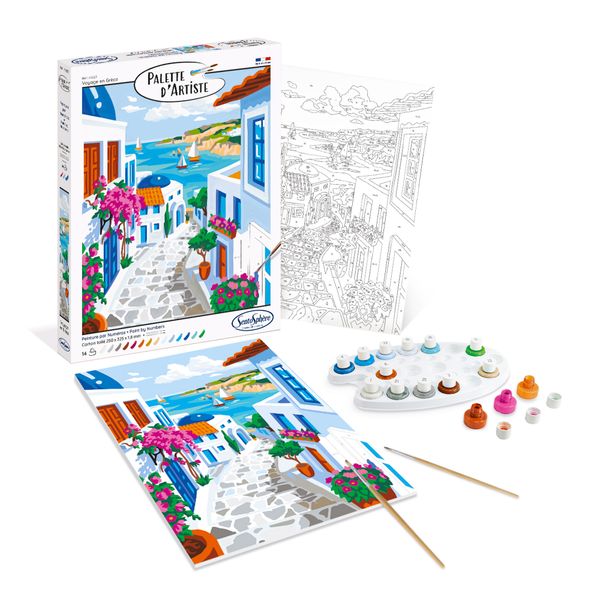 Sentosphere palette d artiste voyage en grece - PROLUDIS