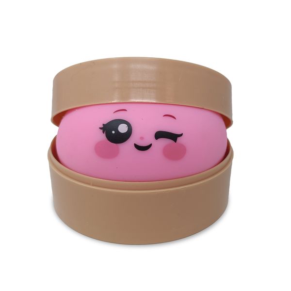 Raviolo squishy dumpling colorato antistress assortito–  morbido, slow rise, relax e gioco sensoriale - 