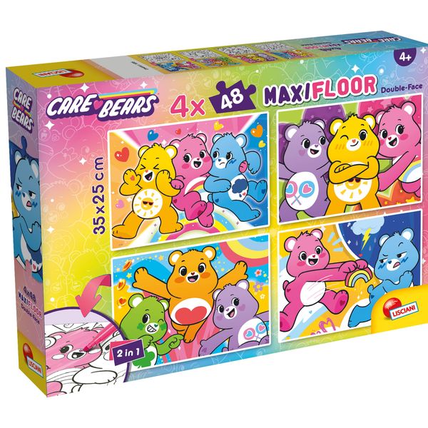 Care bears df puzzle maxifloor 4 x 48 - LISCIANI