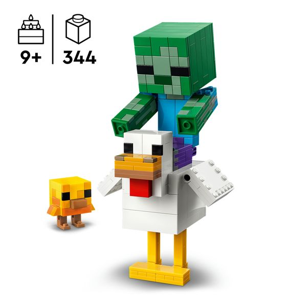 Lego minecraft fantino di polli - 21582 - MINECRAFT, LEGO