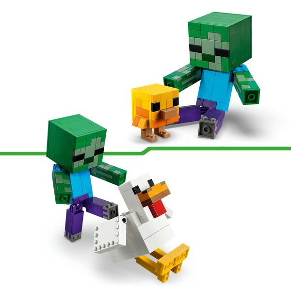 Lego minecraft fantino di polli - 21582 - MINECRAFT, LEGO