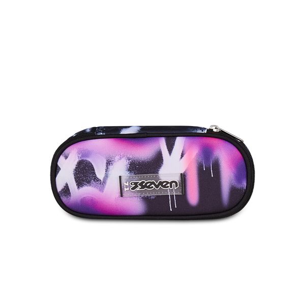 Portapenne seven® round plus - buzzy note girl - SEVEN