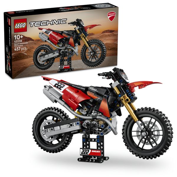 Lego technic moto ducati desmo450 mx factory - 42238 - LEGO TECHNIC
