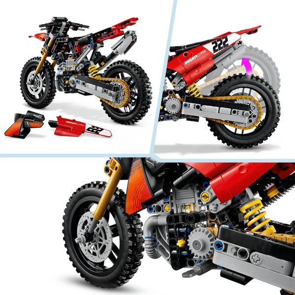 Lego technic moto ducati desmo450 mx factory - 42238 - LEGO TECHNIC