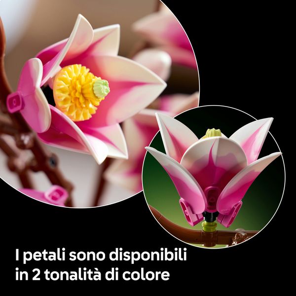 Lego botanicals 11510 rametti di magnolia - LEGO ICONS BOTANICAL