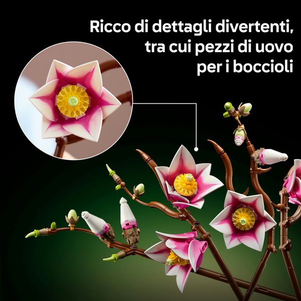 Lego botanicals 11510 rametti di magnolia - LEGO ICONS BOTANICAL