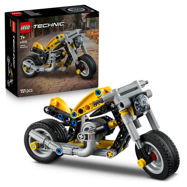 Lego technic 42225 moto gialla giocattolo - LEGO TECHNIC
