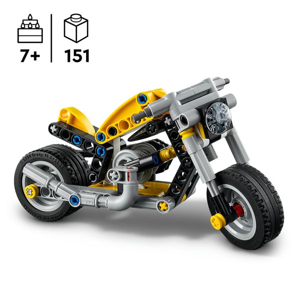 Lego technic 42225 moto gialla giocattolo - LEGO TECHNIC