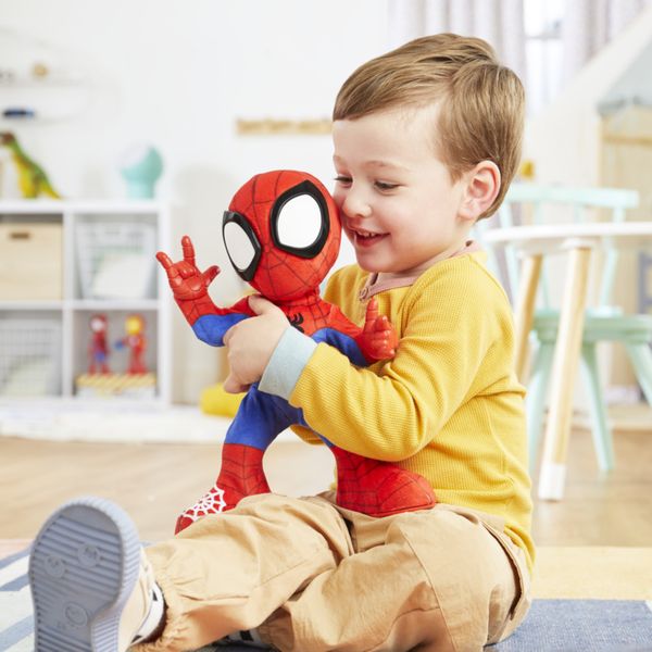 Hasbro marvel spidey and his amazing friends, peluche interattivo spidey dance 'n crawl - SPIDEY, MARVEL