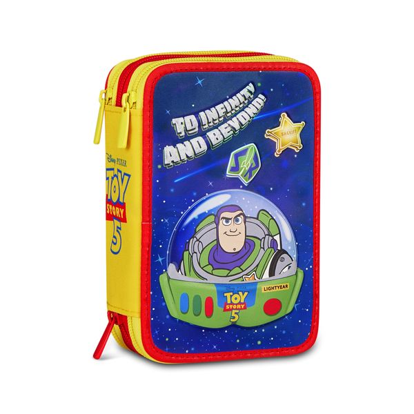 Astuccio 3 zip toy story 5 to infinity and beyond - SEVEN, TOY STORY, Disney
