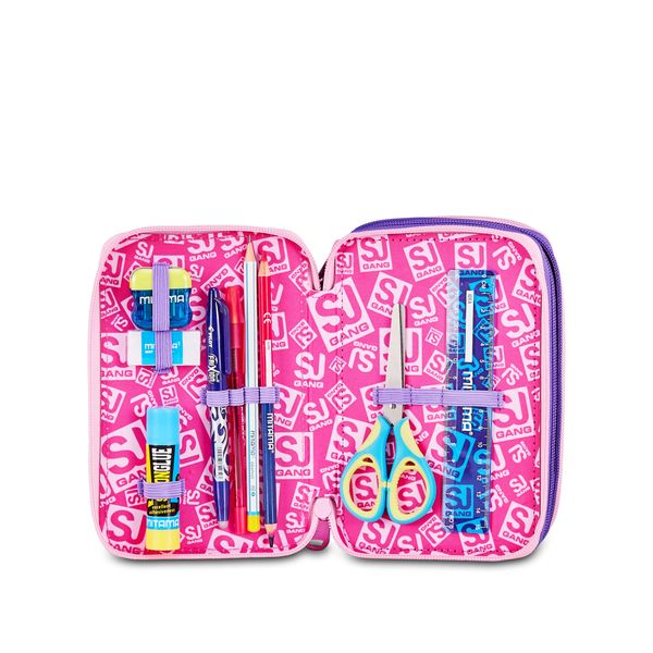 Astuccio 3 zip 3d - glowcat - SEVEN
