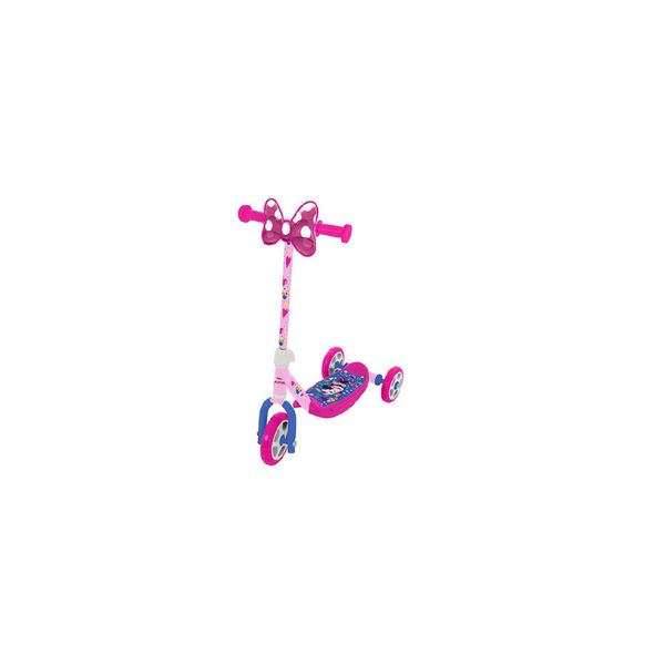 Monopattino 3 ruote minnie per bambini – manubrio regolabile, ruote in pu con cuscinetti abec5 - Minnie