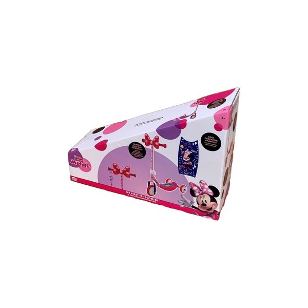 Monopattino 3 ruote minnie per bambini – manubrio regolabile, ruote in pu con cuscinetti abec5 - Minnie